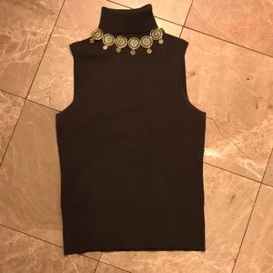 Loft sleeveless turtleneck
